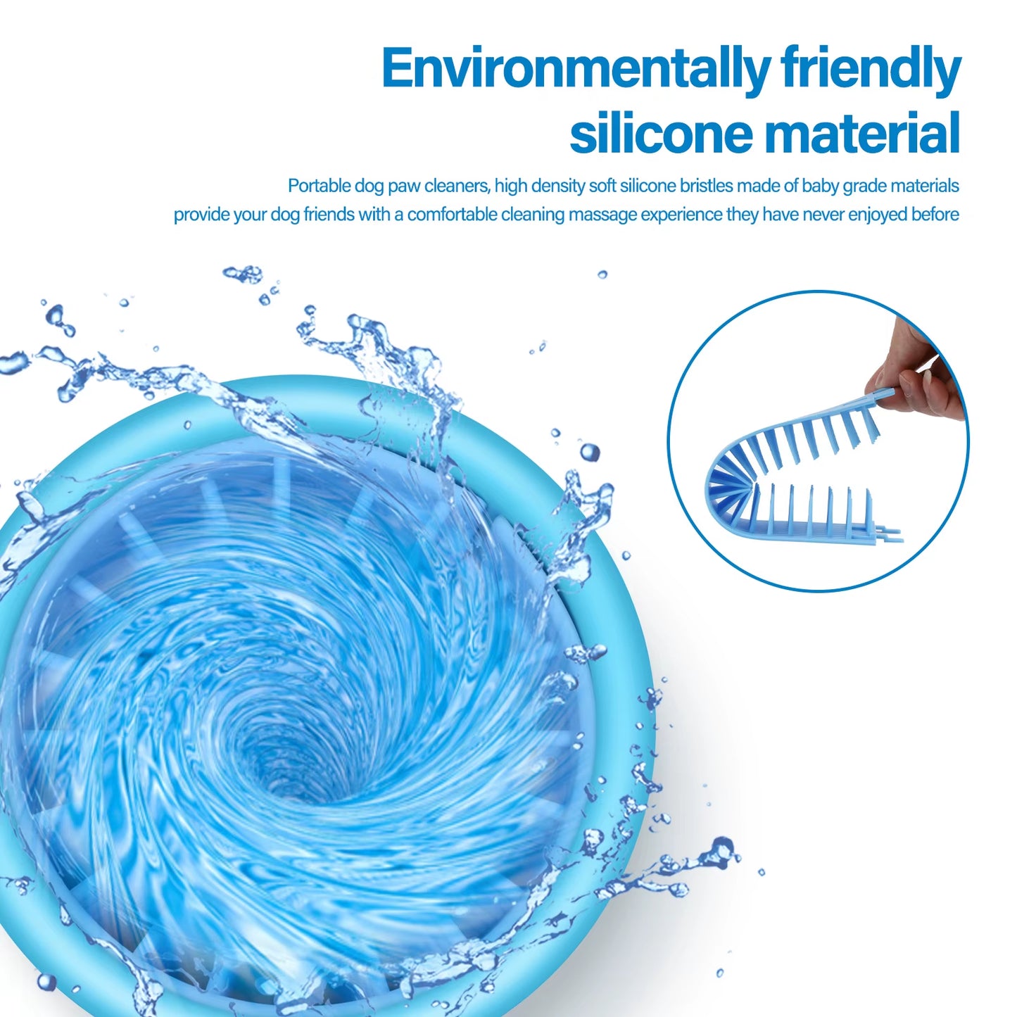 Pawclean Pro Cup – USB Rechargeable Pet Paw Washer for Spotless, Stress-Free Cleaning